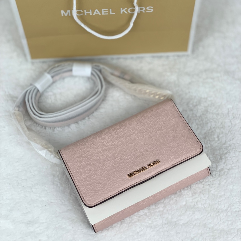 Michael Kors Jet Set Phone Crossbody Bag - Picture 4 of 14